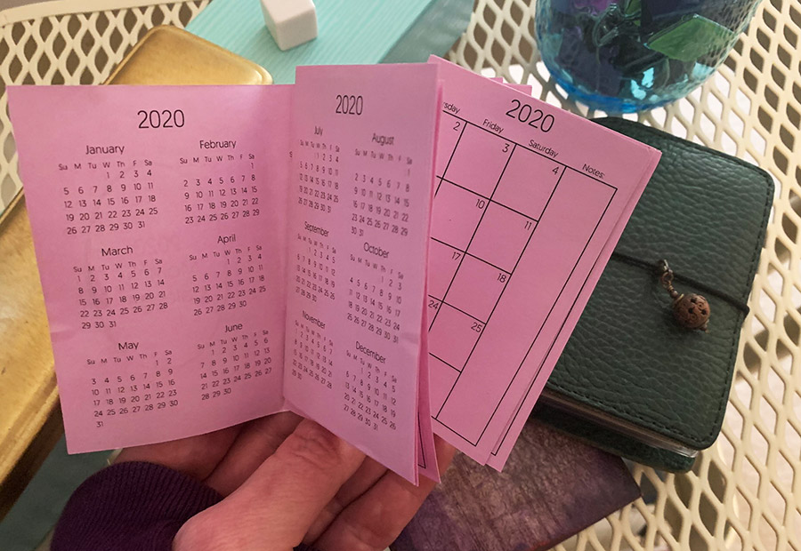 Traveler Notebook’s Instant Download Calendars 101